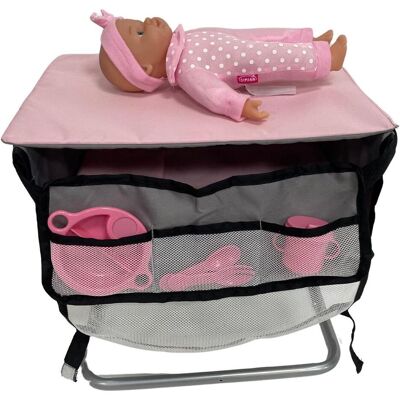 Dimian Toys Set Tavolo Cura Bambola con Bambola e Accessori Dimian Toys Set Tavolo Cura Bambola con Bambola e Accessori