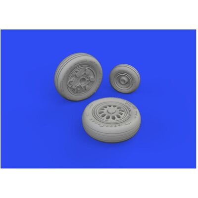 Eduard F-16C wheels late 1/48 for KINETIC Eduard F-16C wheels late 1/48 for KINETIC