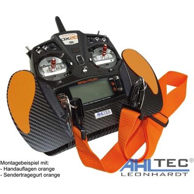AHLtec handauflage b orange für fast alle carbon senderpulte AHLtec handauflage b orange für fast alle carbon senderpulte