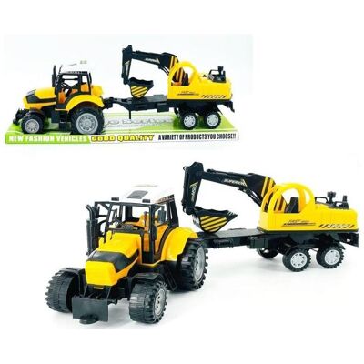 Oleo-Mac Traktor mit Bagger Oleo-Mac Traktor mit Bagger