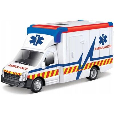 Bburago 18/32266 Street Fire Fire 1:32 scale Municipal Vehicle Ambulance for 3+ Years Bburago 18/32266 Street Fire Fire 1:32 scale Municipal Vehicle Ambulance for 3+ Years