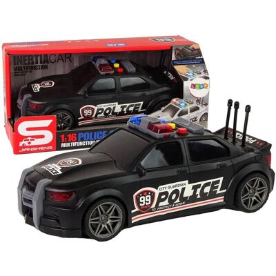 Lean Toys Polizei 1:16 mit schwarzem Sound Lean Toys Polizei 1:16 mit schwarzem Sound