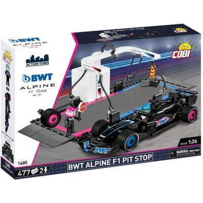 Cobi BWT Alpine F1 Pit Stop Cobi BWT Alpine F1 Pit Stop