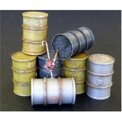Plus Model German fuel barrels Plus Model German fuel barrels