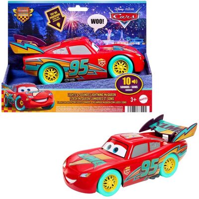Mattel Disney Pixar Cars Lightning McQueen mit Lichtern und Geräuschen Mattel Disney Pixar Cars Lightning McQueen mit Lichtern und Geräuschen