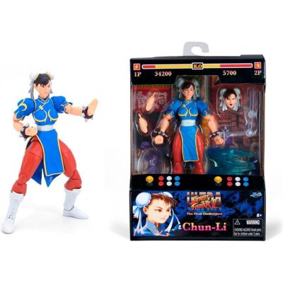 Jada Street Fighter II Chun-Li 6" Figure Jada Street Fighter II Chun-Li 6" Figure