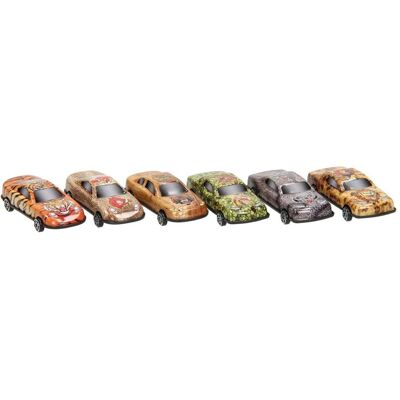 Auto-Set mit Tiermotiv, 6-tlg. Auto-Set mit Tiermotiv, 6-tlg.