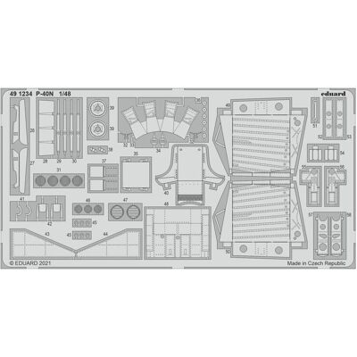 Eduard P-40N, for ACADEMY Eduard P-40N, for ACADEMY