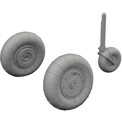 Eduard Bf 109G-10 wheels Eduard Bf 109G-10 wheels