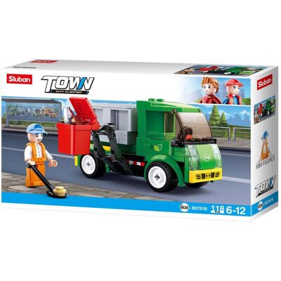 Sluban Vuilniswagen Sluban Vuilniswagen