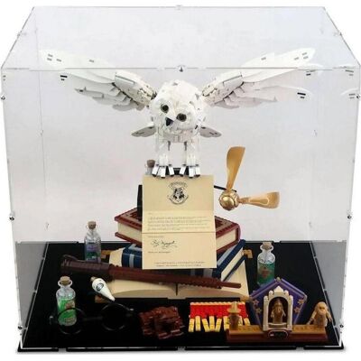 iDisplayit Acryl-Display für LEGO 76391 Harry Potter - Hogwarts Ikonen, Sammler-Edition (Mit schwarzem Boden) iDisplayit Acryl-Display für LEGO 76391 Harry Potter - Hogwarts Ikonen, Sammler-Edition (Mit schwarzem Boden)