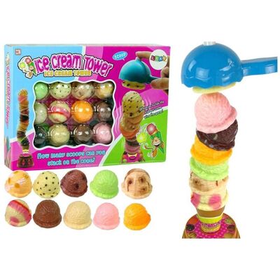 Lean Toys, Kaufladen Zubehör, Familienspiel Ice Cream Tower Ice Cream Tower Lean Toys, Kaufladen Zubehör, Familienspiel Ice Cream Tower Ice Cream Tower