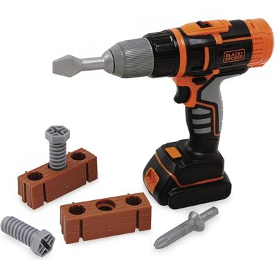 Smoby B+D Mechanical Drill & Acc Smoby B+D Mechanical Drill & Acc