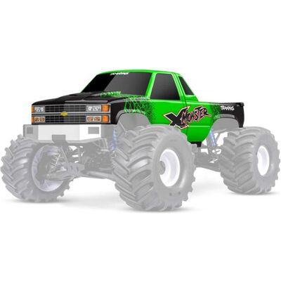 Traxxas Karosserie X-Maxx-MT Chevy K1500 grün mit Aufkleber Traxxas Karosserie X-Maxx-MT Chevy K1500 grün mit Aufkleber
