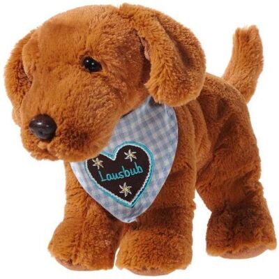 Heunec Hund mit Halstuch blau Lausbub, Kuscheltier, Plüschtier, Stofftier, 22 cm, 310360 (22 cm) Heunec Hund mit Halstuch blau Lausbub, Kuscheltier, Plüschtier, Stofftier, 22 cm, 310360 (22 cm)