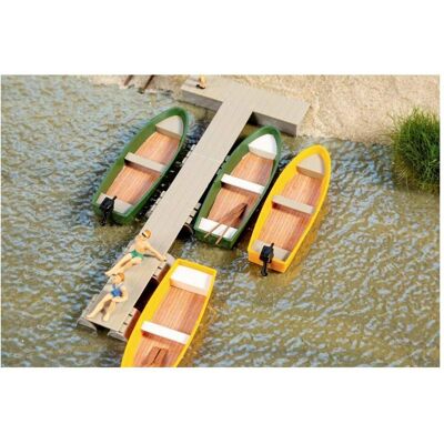 Auhagen 4 Boote Spur H0 Auhagen 4 Boote Spur H0