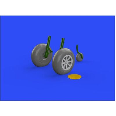 Eduard P-40B wheels for Airfix Eduard P-40B wheels for Airfix