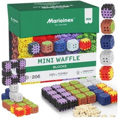 Marioinex Mini-Waffelblöcke, 206 Stück Marioinex Mini-Waffelblöcke, 206 Stück