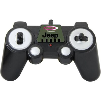 Jamara Sender Jeep Wrangler Rubicon olivgrün 1:12 2,4GHz Jamara Sender Jeep Wrangler Rubicon olivgrün 1:12 2,4GHz