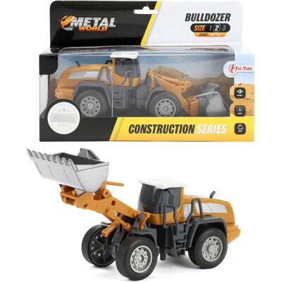 Toi-Toys Metall-Baustellefahrzeug - Radlader 1:55 Mehrfarbig Toi-Toys Metall-Baustellefahrzeug - Radlader 1:55 Mehrfarbig