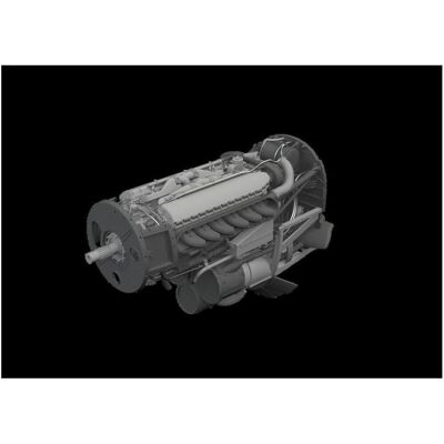 Eduard P-40N engine PRINT Eduard P-40N engine PRINT