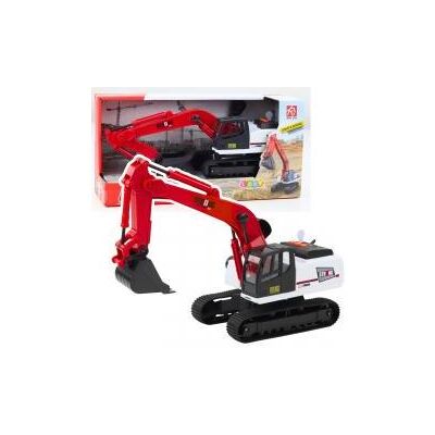 Lean Toys Lean Caterpillar Bagger Verfahrbare Schaufel Drehbare 360° Kabine 1:14 Lean Toys Lean Caterpillar Bagger Verfahrbare Schaufel Drehbare 360° Kabine 1:14