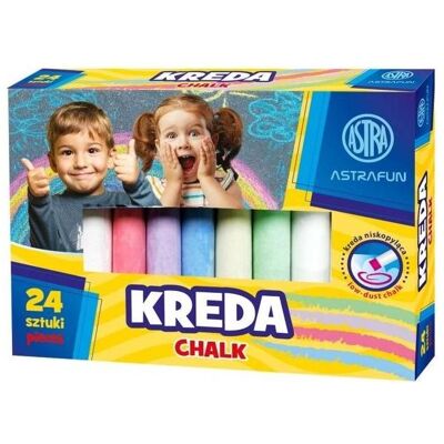 Astra Tafelkreide Fun 24 Stück (24x) Astra Tafelkreide Fun 24 Stück (24x)