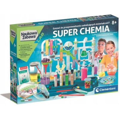 Clementoni Naukowa zabawa. Super chemia 50805 Clementoni Naukowa zabawa. Super chemia 50805