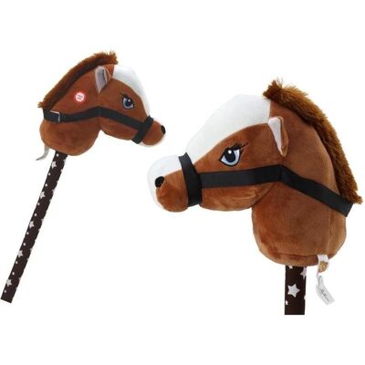 Lean Toys Steckenpferd Ein Pferd auf einem Stock Lean Toys Steckenpferd Ein Pferd auf einem Stock