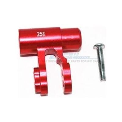 GPM aluminum standard 25t servo horn-2pc set traxxas xmaxx 8s / red GPM aluminum standard 25t servo horn-2pc set traxxas xmaxx 8s / red