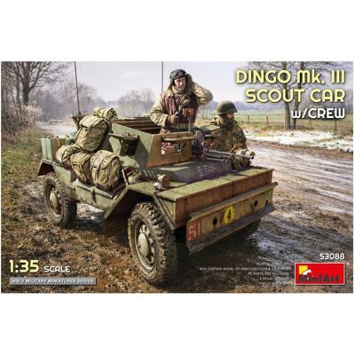Mini art Dingo Mk. III Scout Car w/ Crew Mini art Dingo Mk. III Scout Car w/ Crew