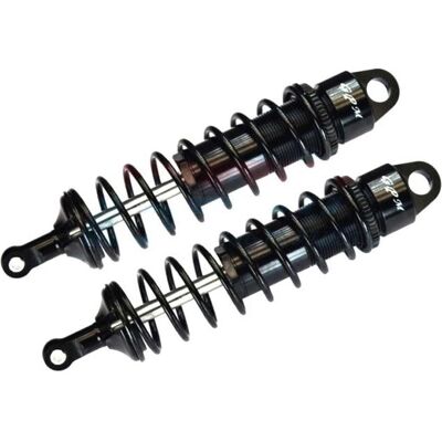 GPM ALUMINUM 6061-T6 FRONT ADJUSTABLE SPRING DAMPERS 128MM TRX Sledge WITH 6MM SHAFT - 2PC SET schwa GPM ALUMINUM 6061-T6 FRONT ADJUSTABLE SPRING DAMPERS 128MM TRX Sledge WITH 6MM SHAFT - 2PC SET schwa