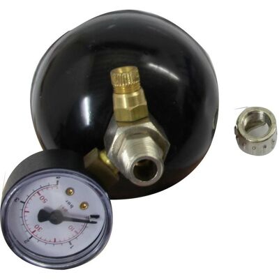 Jamara Druckausgleichsbehälter mit Manometer u. Druck Jamara Druckausgleichsbehälter mit Manometer u. Druck