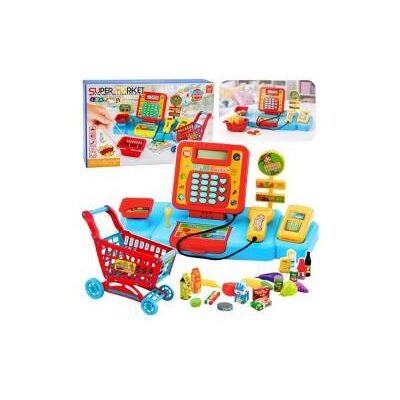 Lean Toys, Kaufladen Zubehör, Interaktive Kasse mit Zubehör Lean Toys, Kaufladen Zubehör, Interaktive Kasse mit Zubehör