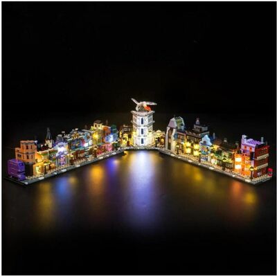 BrickBling LED Licht Set für LEGO Harry Potter: Die Zauberläden der Winkelgasse™ (76444) inkl. Fernbedienung BrickBling LED Licht Set für LEGO Harry Potter: Die Zauberläden der Winkelgasse™ (76444) inkl. Fernbedienung