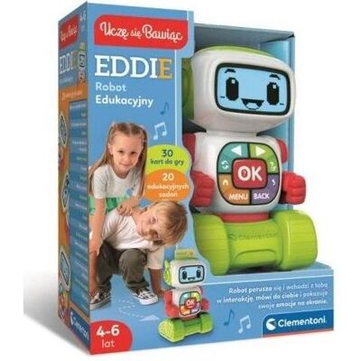 Clementoni Edukacyjny Robot Eddie Clementoni Edukacyjny Robot Eddie