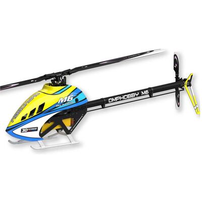 OMP Hobby Helikopter M6 Solar-Yellow Bausatz und Rotorblätter OMP Hobby Helikopter M6 Solar-Yellow Bausatz und Rotorblätter