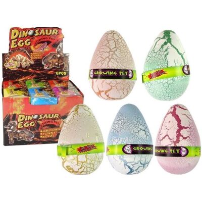 Lean Toys Wachsendes Dinosaurier-Ei 12 cm MIX Lean Toys Wachsendes Dinosaurier-Ei 12 cm MIX