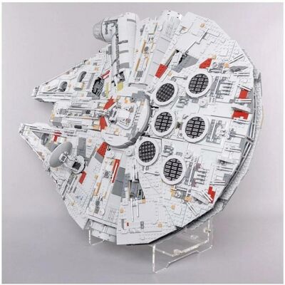 iDisplayit Acryl-Ständer 2 in 1 für LEGO 75192 Star Wars UCS Millennium Falcon iDisplayit Acryl-Ständer 2 in 1 für LEGO 75192 Star Wars UCS Millennium Falcon