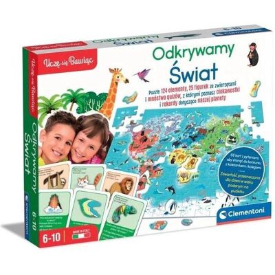 Clementoni Mit dem Spiel entdecken wir die Welt Clementoni Mit dem Spiel entdecken wir die Welt