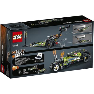 Dragster Rennauto (42103, LEGO Technic) Dragster Rennauto (42103, LEGO Technic)