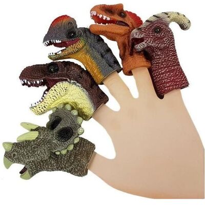 Lean Toys Dinosaurier Fingerspitzen 5 Stk Lean Toys Dinosaurier Fingerspitzen 5 Stk