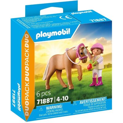 Playmobil 71887 DuoPack Mädchen mit Pony Playmobil 71887 DuoPack Mädchen mit Pony