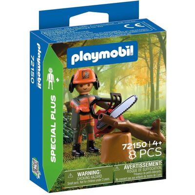 Playmobil Waldarbeiter mit Kettensäge Playmobil Waldarbeiter mit Kettensäge