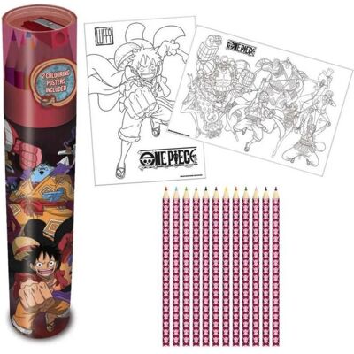 Pyramid ONE PIECE - Equipage Chapeaux de paille - Tube 2 posters crayons Pyramid ONE PIECE - Equipage Chapeaux de paille - Tube 2 posters crayons