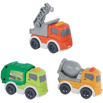 Mini Club Baufahrzeug Freilauf, 8cm Mini Club Baufahrzeug Freilauf, 8cm