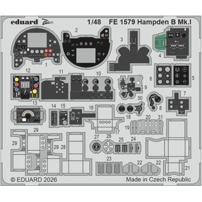 Eduard Hampden B Mk.I for ICM Eduard Hampden B Mk.I for ICM