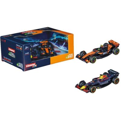 Carrera F1-Twinpack-Pack mit 2 Autos, Rückzieher Carrera F1-Twinpack-Pack mit 2 Autos, Rückzieher