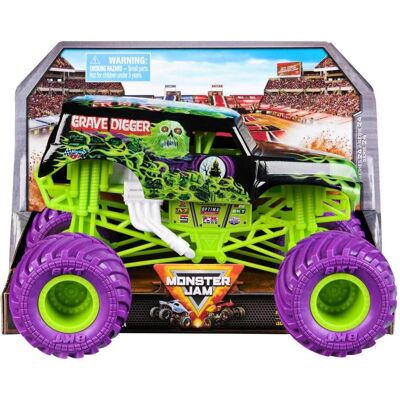 Spin Master M. J. - Collec. Cast Trucks 1:24 - Grave Digger Spin Master M. J. - Collec. Cast Trucks 1:24 - Grave Digger