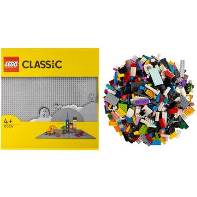 City Mega-Bauspass 1000 bunte Bausteine, Sondersteine + 1 graue Platte - NEU! Teile 1000x (LEGO City) City Mega-Bauspass 1000 bunte Bausteine, Sondersteine + 1 graue Platte - NEU! Teile 1000x (LEGO City)